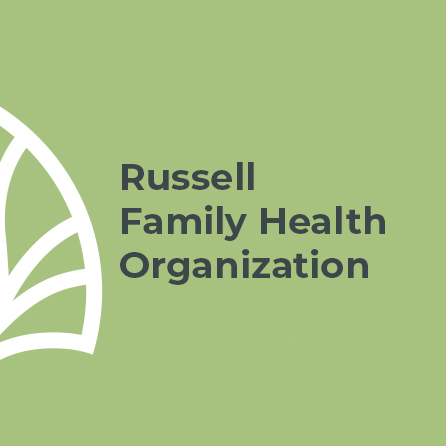 Russell Family Health Organization logo